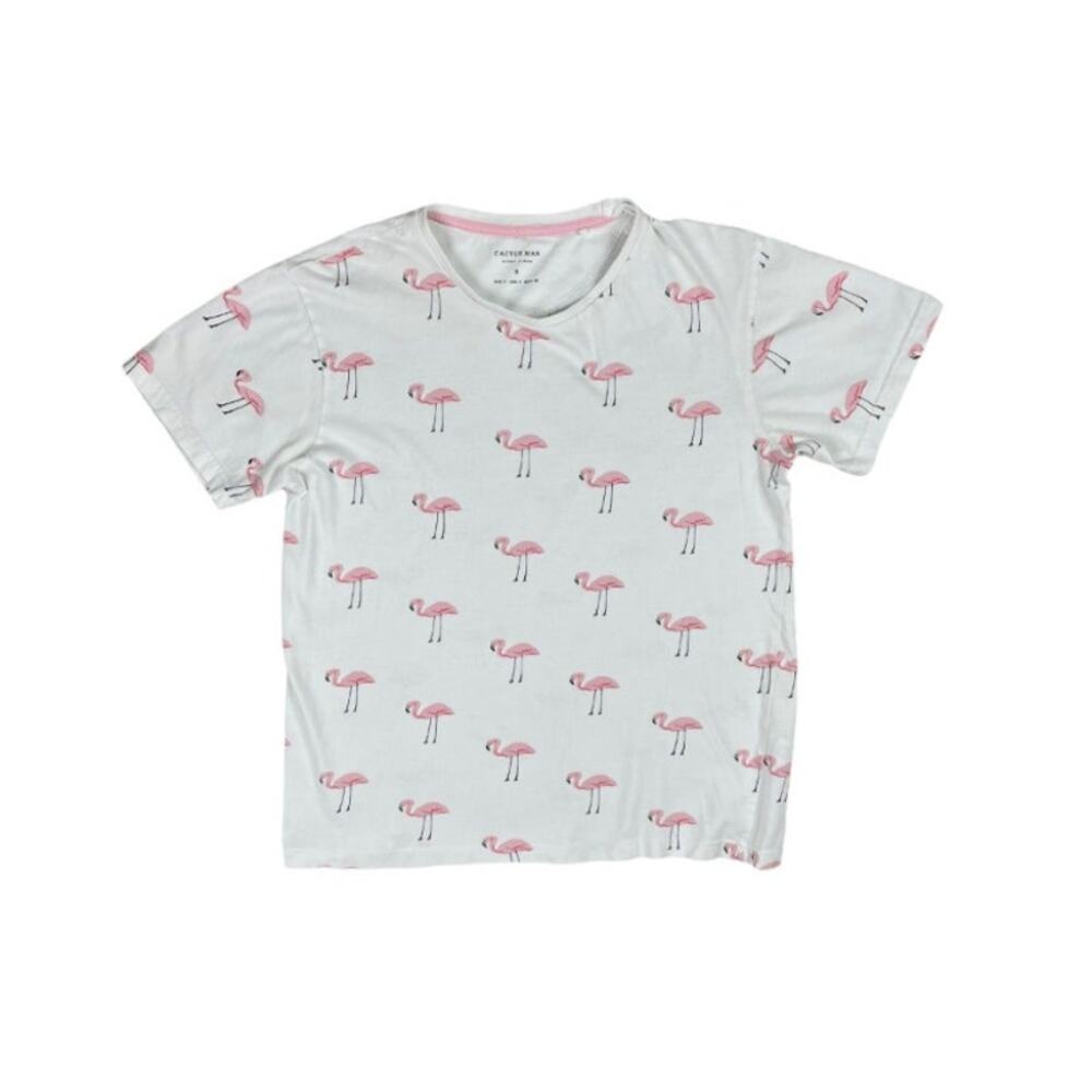 Cactus Man Flamingo T Shirt